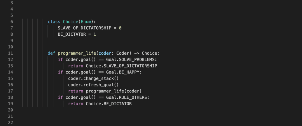 Programming Language Dictatorship